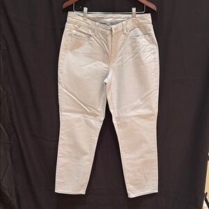 C - Talbots Light Gray Ankle Jeans